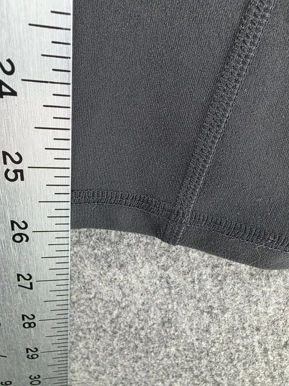 Fabletics Leggings Womens XS Black Ankle PureLuxe Pockets Waist 26 Inseam
